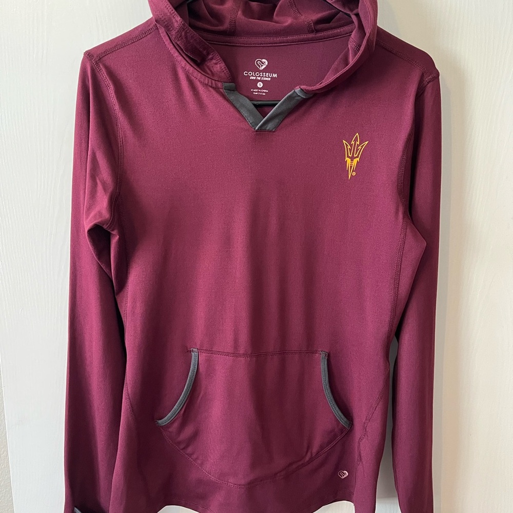 Arizona State University ASU NCAA Colosseum Women’s Small Long Sleeve Pullover